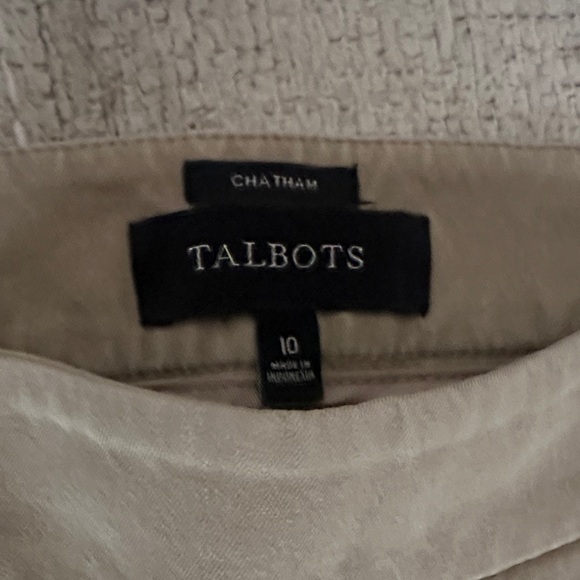 Talbots Beige Trousers - Picture 3 of 4